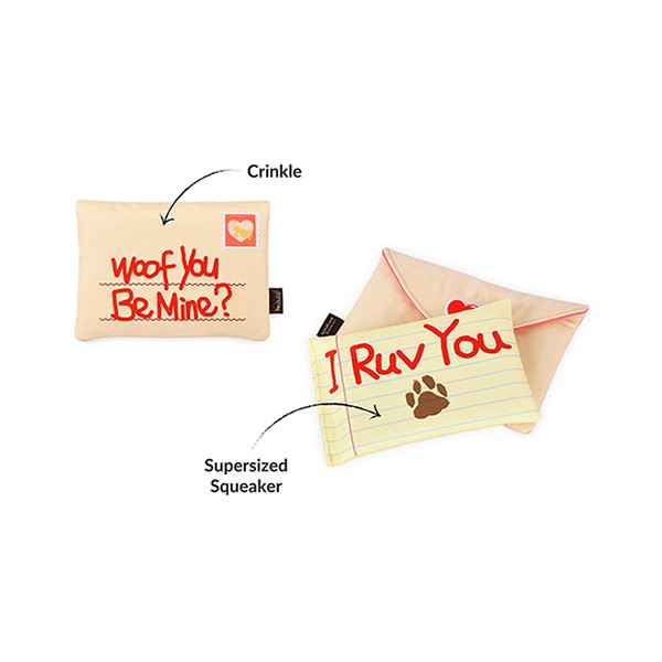 Play- Love Bug - Dog Toys - Love Letter