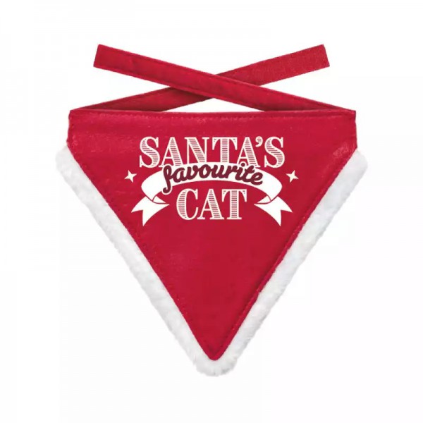 PG - Santa's Red Cat Bandana