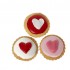 Dolci Impronte - Tray of 15 Cupcakes with Heart - 300g