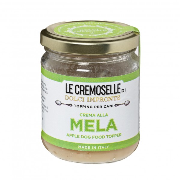 Dolci Impronte - Le Cremoselle Natural Topping  - Pack of 6 Apple Jars 125gr