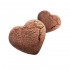 Dolci Impronte - Trilogy Collection - Baci di Cuore -  Biscotti alla Carruba 180g in scatola laminata-