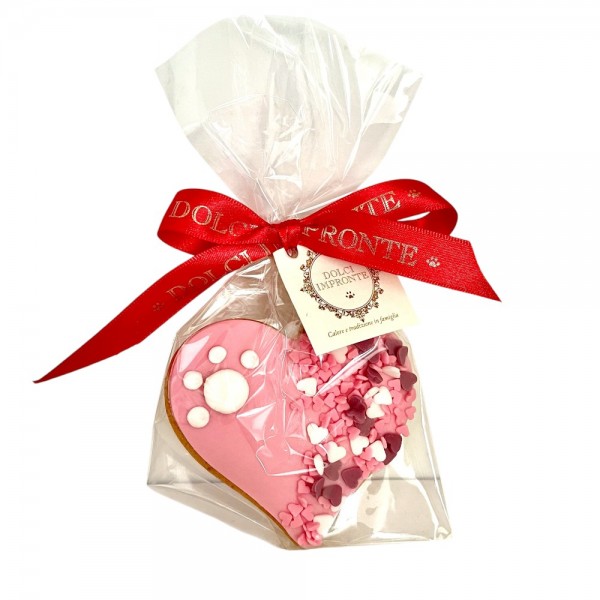 Dolci Impronte – Pink Heart and Little Hearts - Shortcrust Pastry - 52g