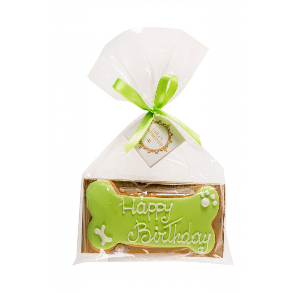 Dolcimpronte - Birthday Bone Verde - 72 gr ( ASL Prot.0088901/16)