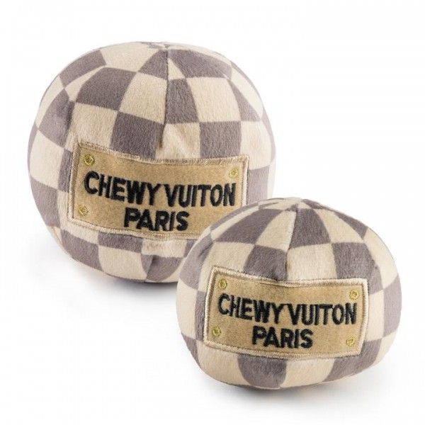 Haute Diggity Dog Chewy Vuiton Dog Bowl - Che